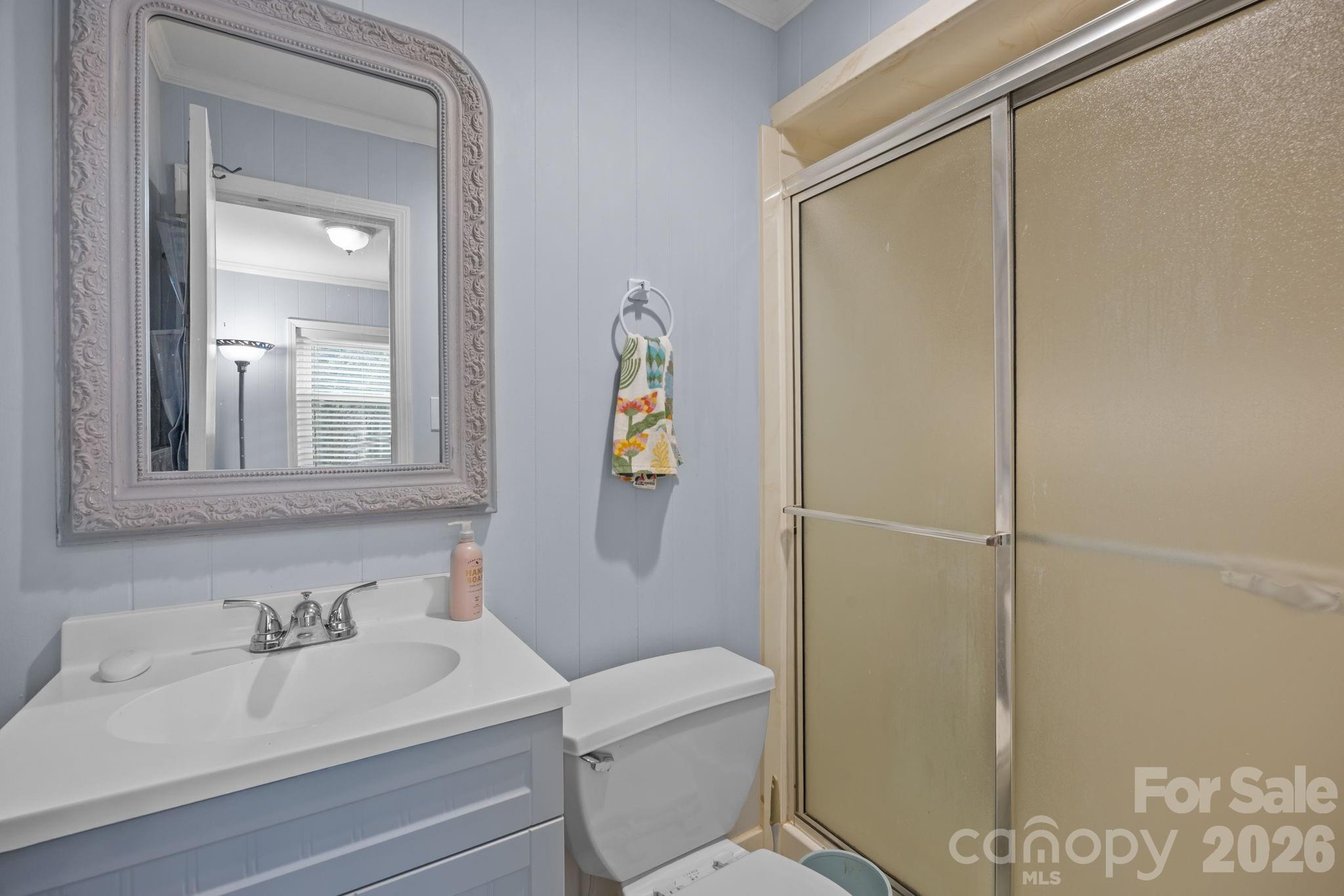 1141 Doby Court Fort Mill, SC 29715 - Photo 31 of 48 a bathroom with a sink a toilet and shower