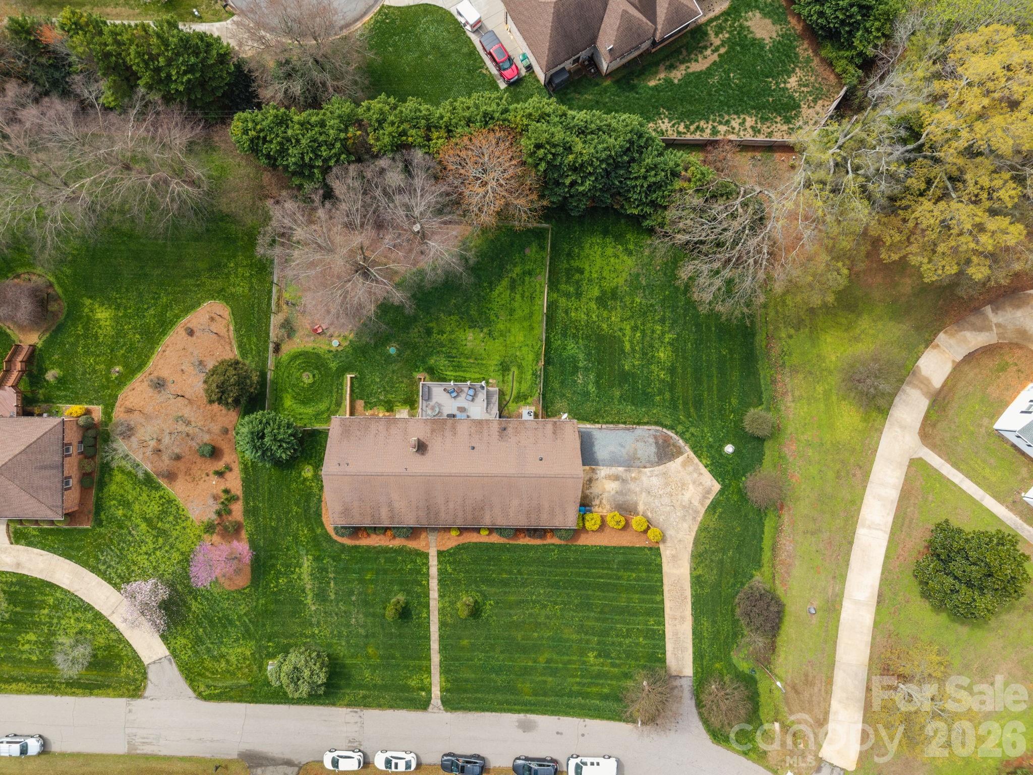 1141 Doby Court Fort Mill, SC 29715 - Photo 43 of 48 an aerial view of a house with a yard