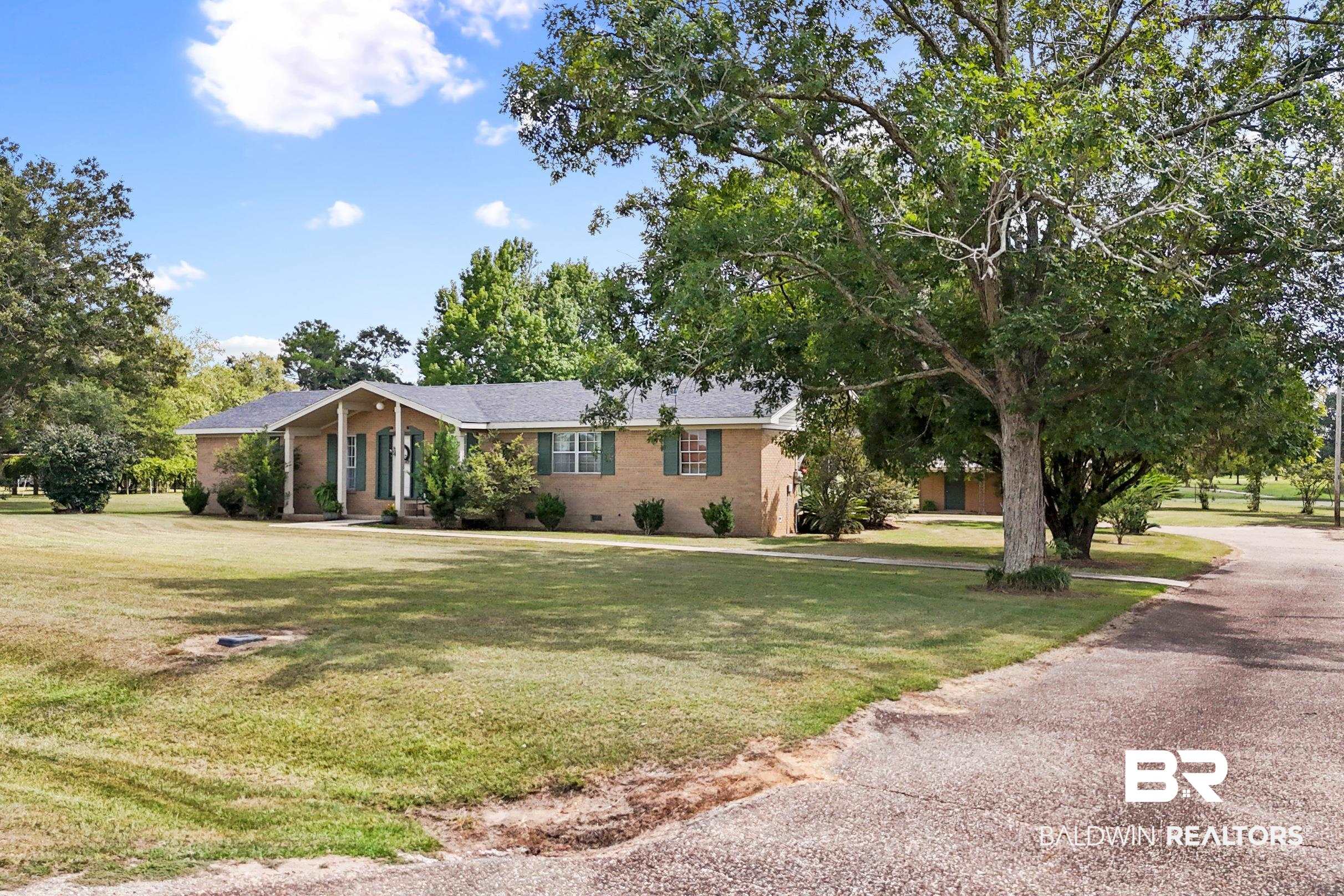 15600 Fackler Road Loxley, AL 36551 - Photo 23 of 51 Single story home featuring a front yard