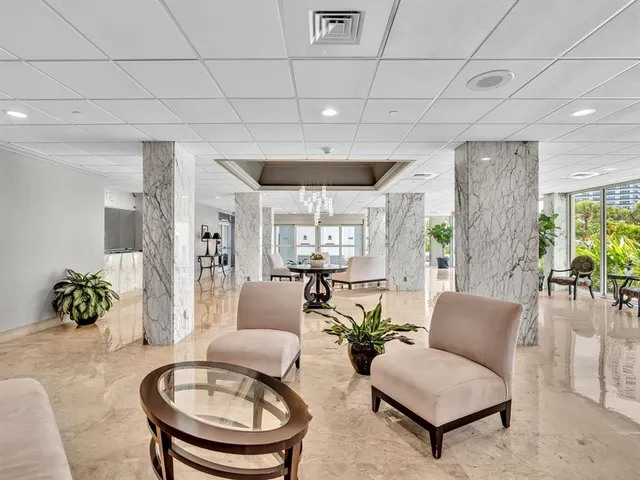 a view of a livingroom with furniture