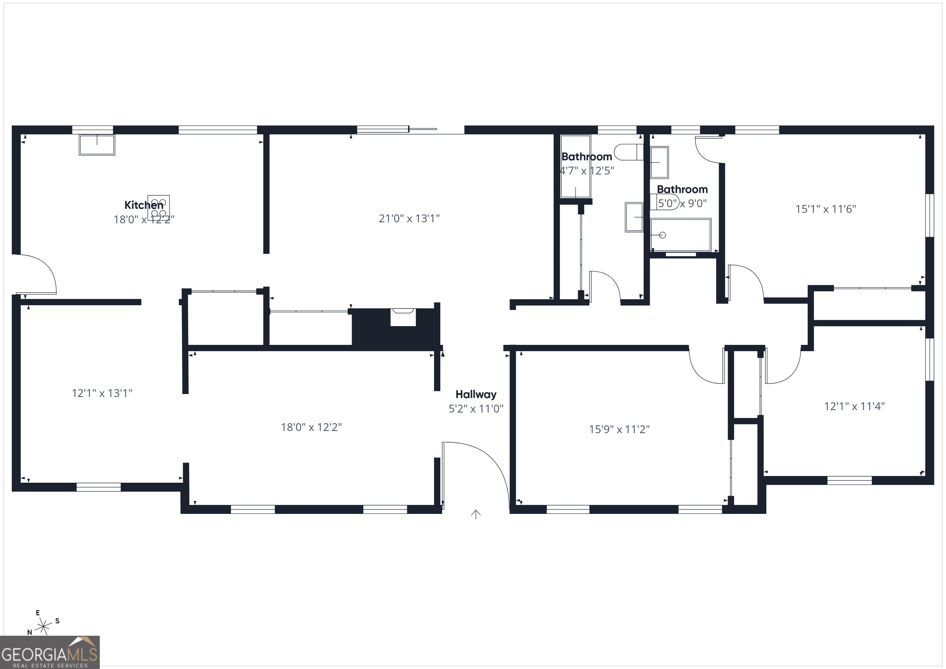 511 Pierce Avenue Macon, GA 31204 - Photo 57 of 57 a picture of a bathroom with a shower