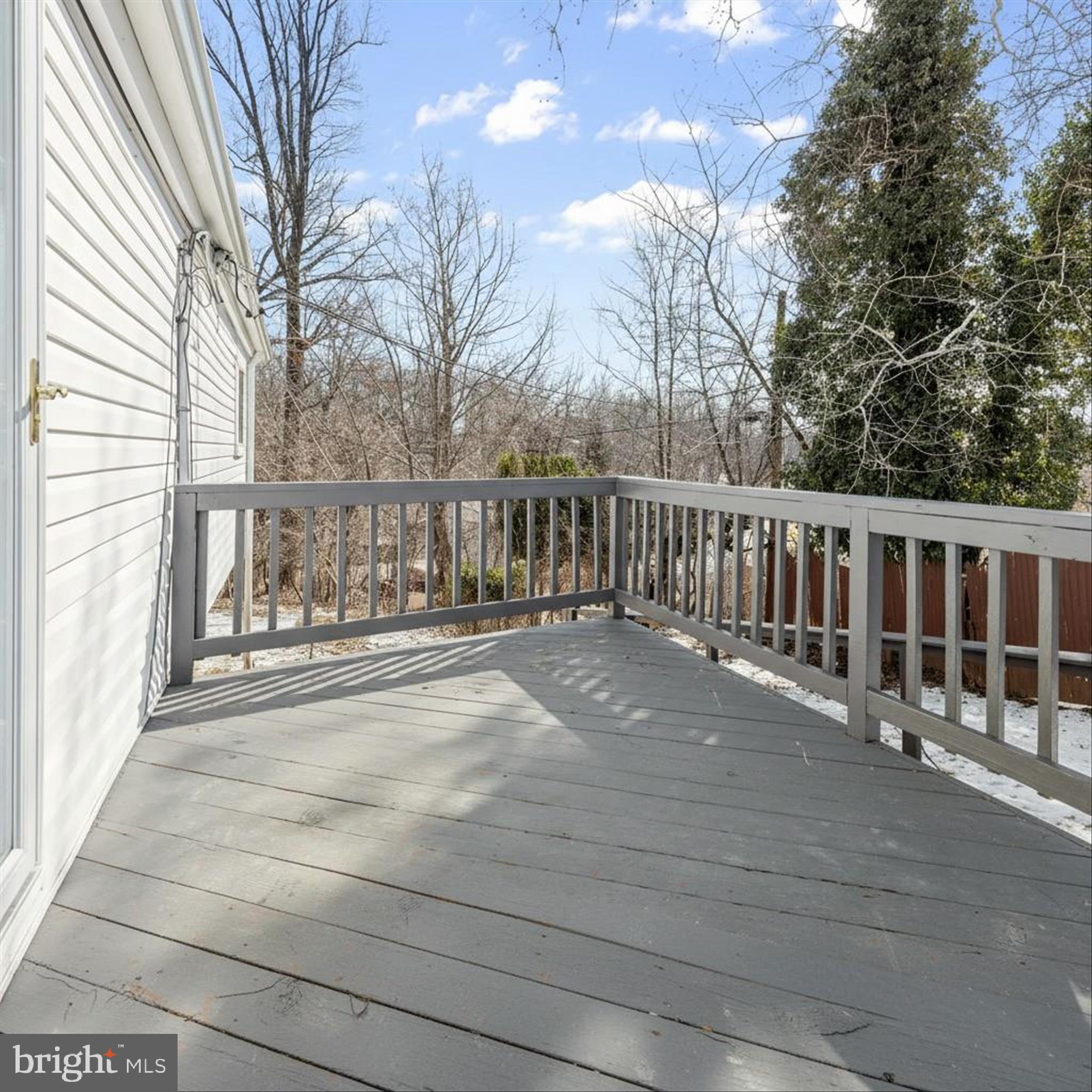1009 Flagtree Lane Baltimore, MD 21208 - Photo 35 of 61 Kitchen Entry and Deck