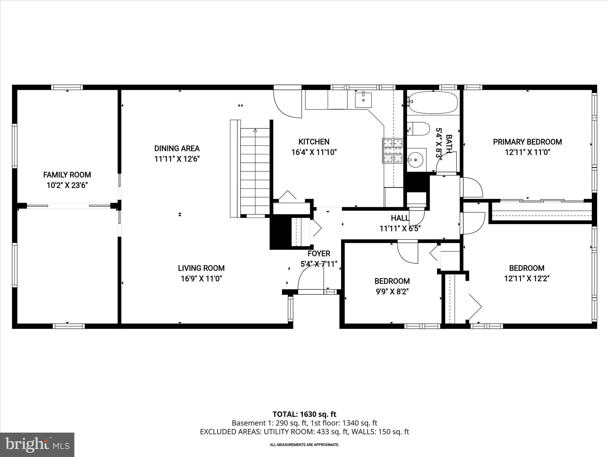 1009 Flagtree Lane Baltimore, MD 21208 - Photo 59 of 61 Main Level Floor Plan