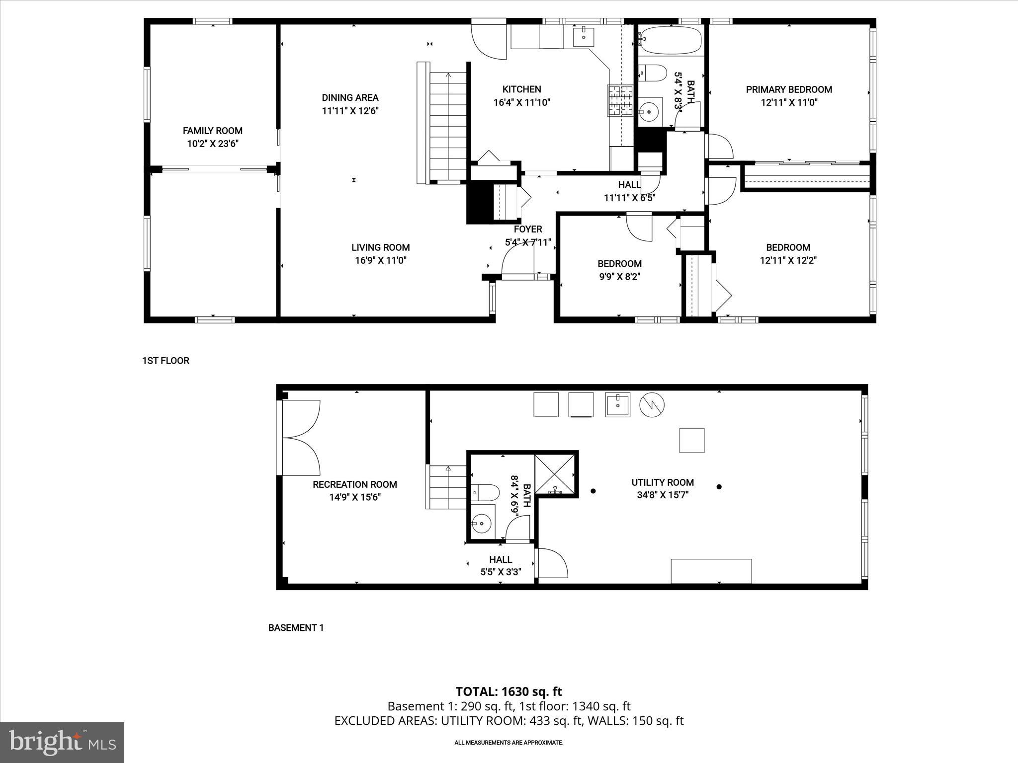 1009 Flagtree Lane Baltimore, MD 21208 - Photo 61 of 61 Combined Floor Plans