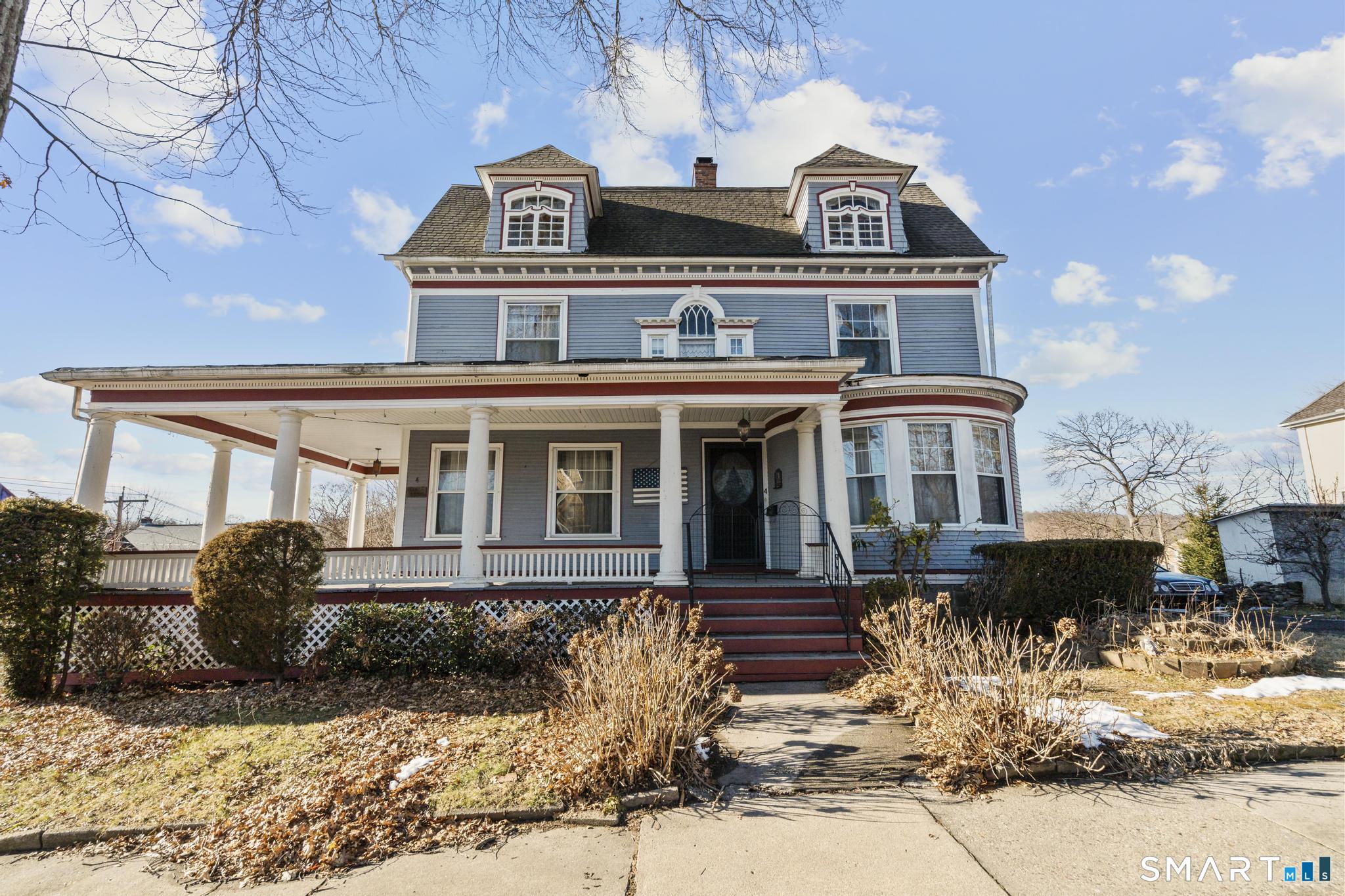 4 Fairview Terrace Derby, CT 06418 - Photo 33 of 34 a front view of a house with a yard