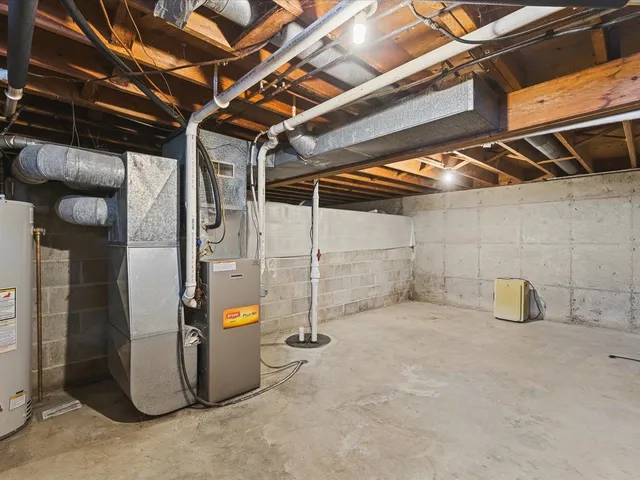 a view of a storage room