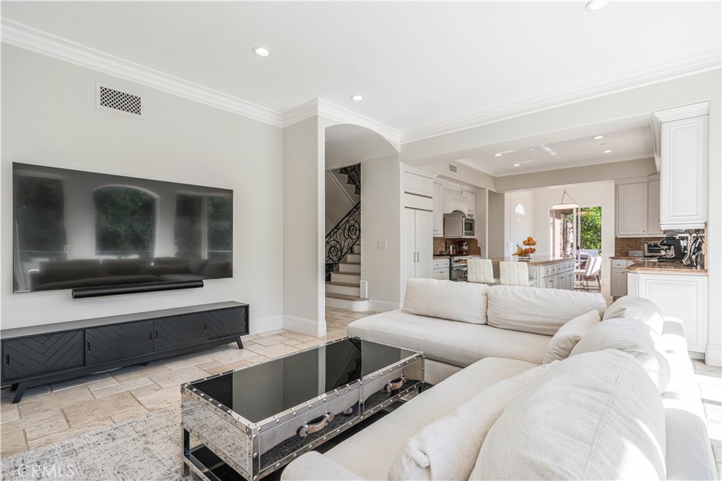11 Baymare Road Bell Canyon, CA 91307 - Photo 18 of 39 a living room with furniture and a flat screen tv