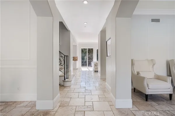 a entryway of a house