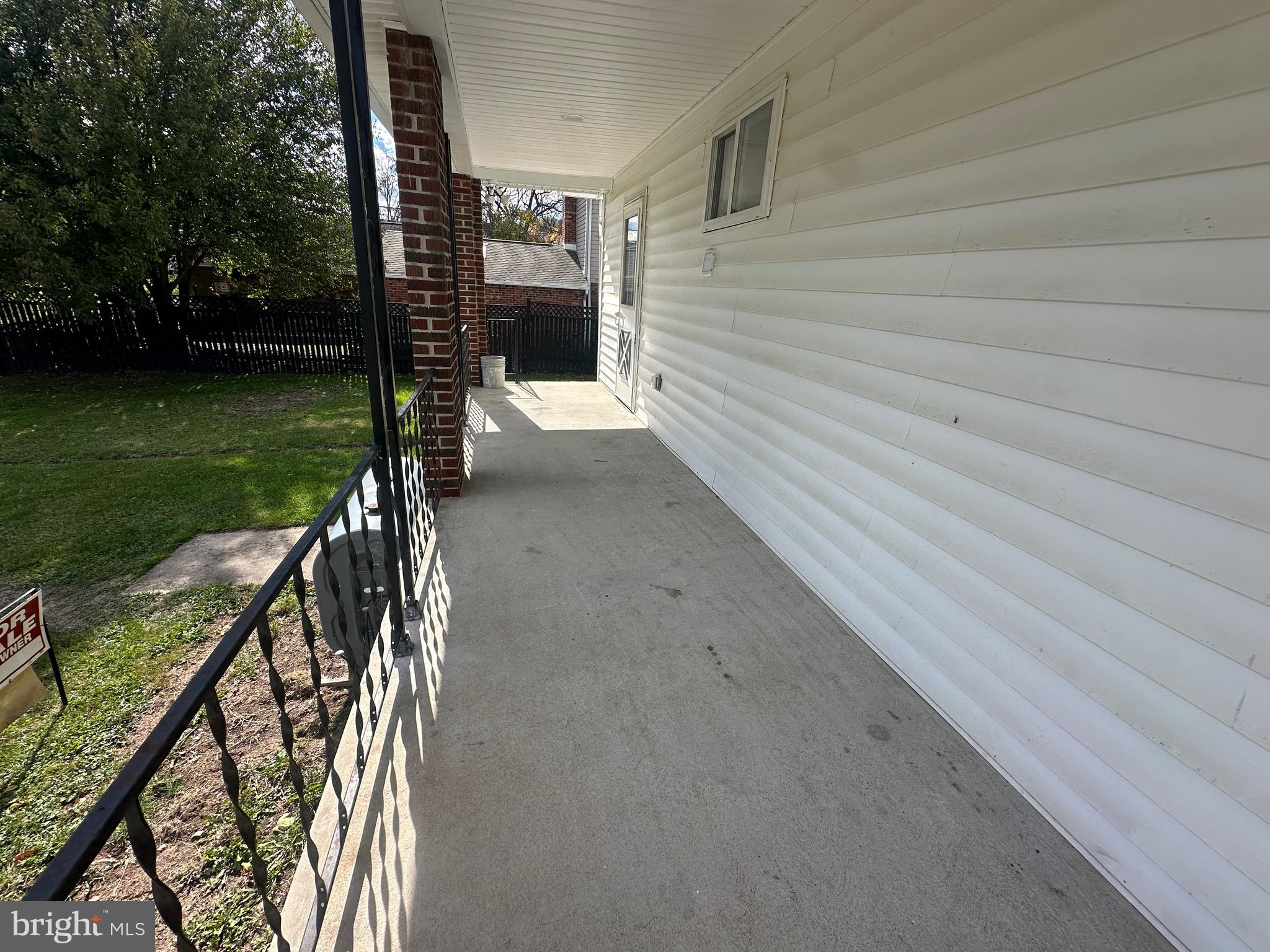 14204 Temple Street Ellerslie, MD 21529 - Photo 23 of 31 a view of a balcony with an outdoor space