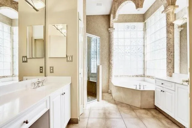 wooden floor in an empty room