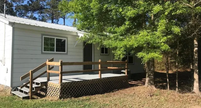 a house view with a sitting space