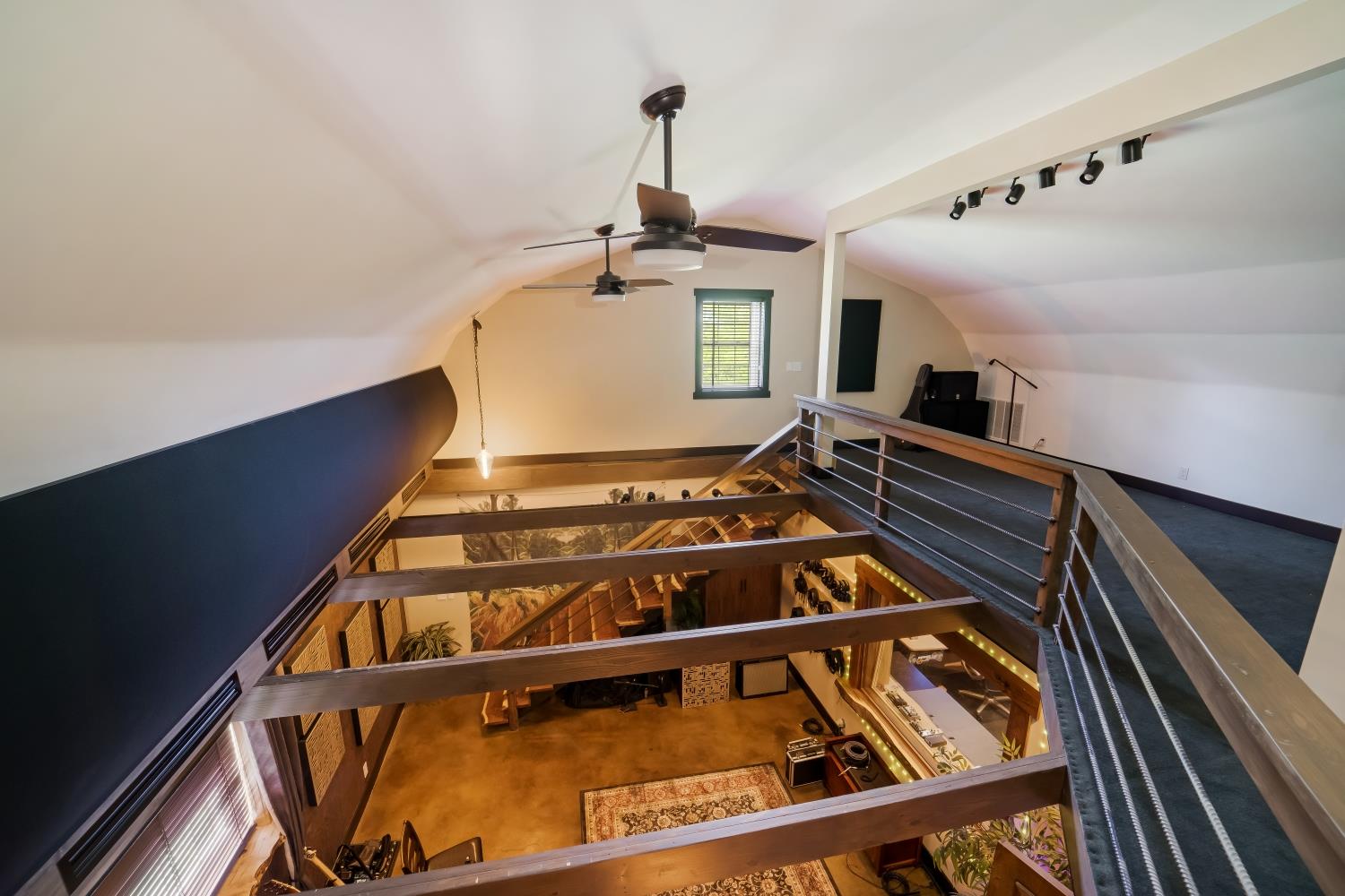 7229 Bidwell Road Joelton, TN 37080 - Photo 22 of 30 Sleep tired musicians in the loft, or just look down on the action.