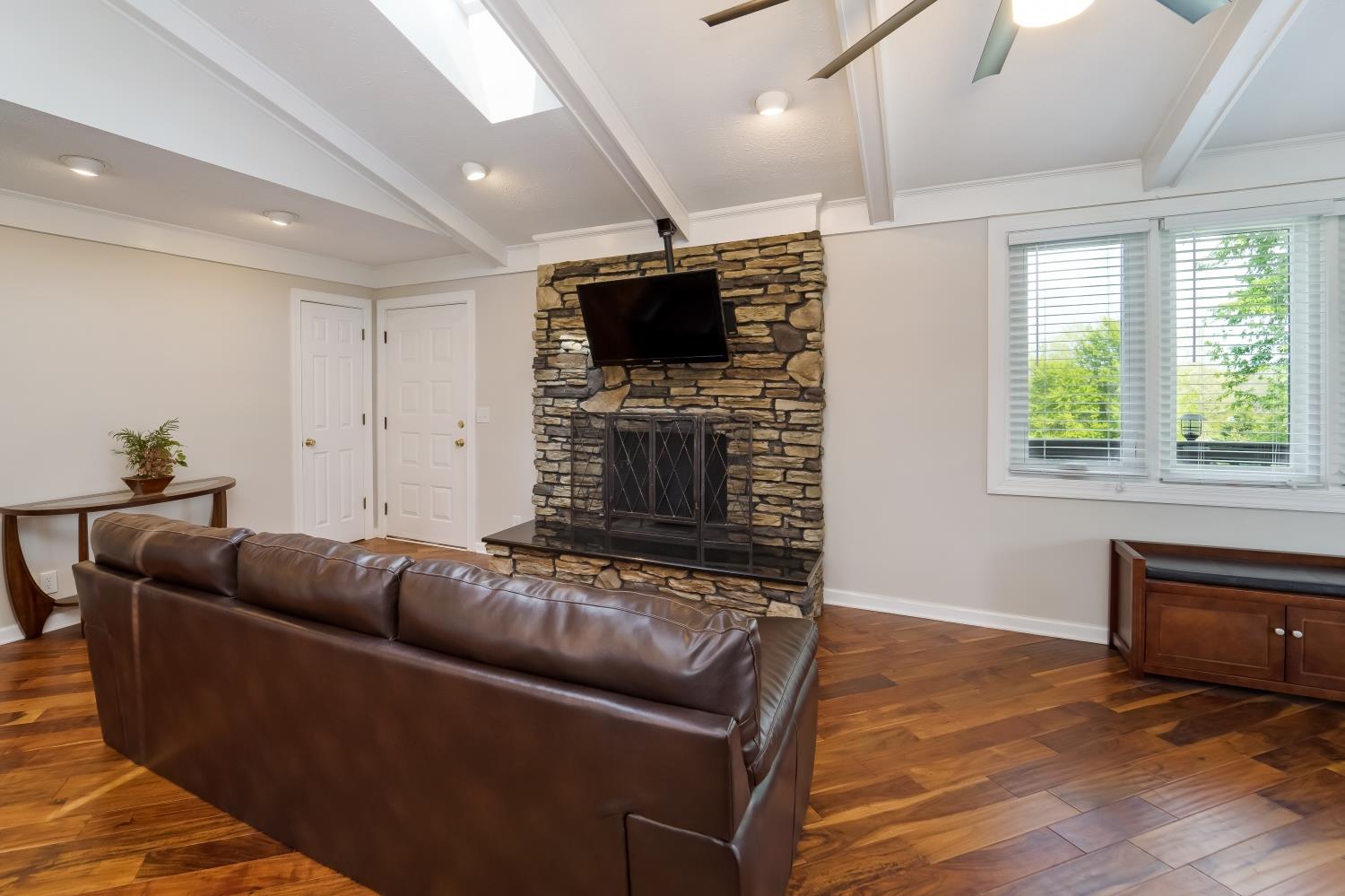 7229 Bidwell Road Joelton, TN 37080 - Photo 7 of 30 The stone fireplace is wood burning.