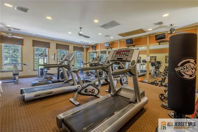 a view of outdoor space with seating