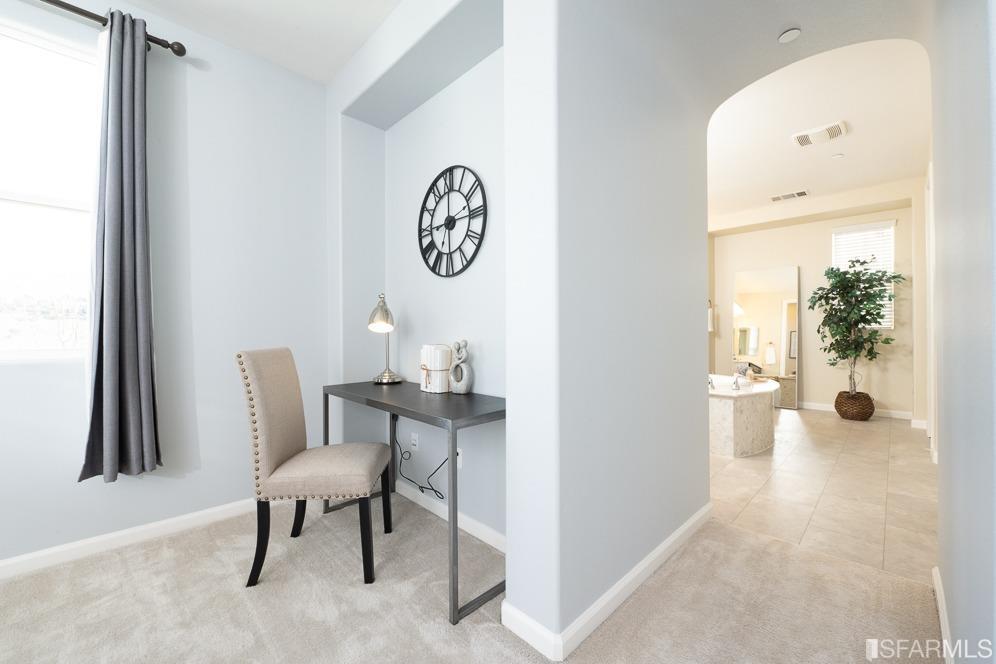 542 Labro Court San Ramon, CA 94582 - Photo 17 of 41 a view of a hallway with seating area