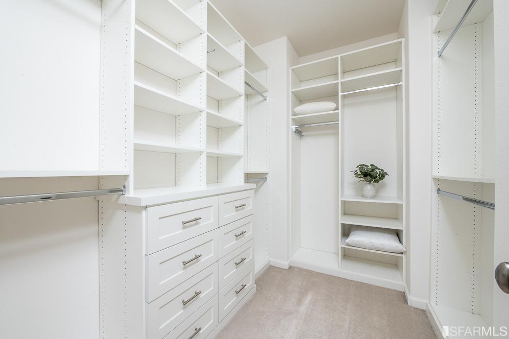 542 Labro Court San Ramon, CA 94582 - Photo 22 of 41 a view of an empty walk in closet