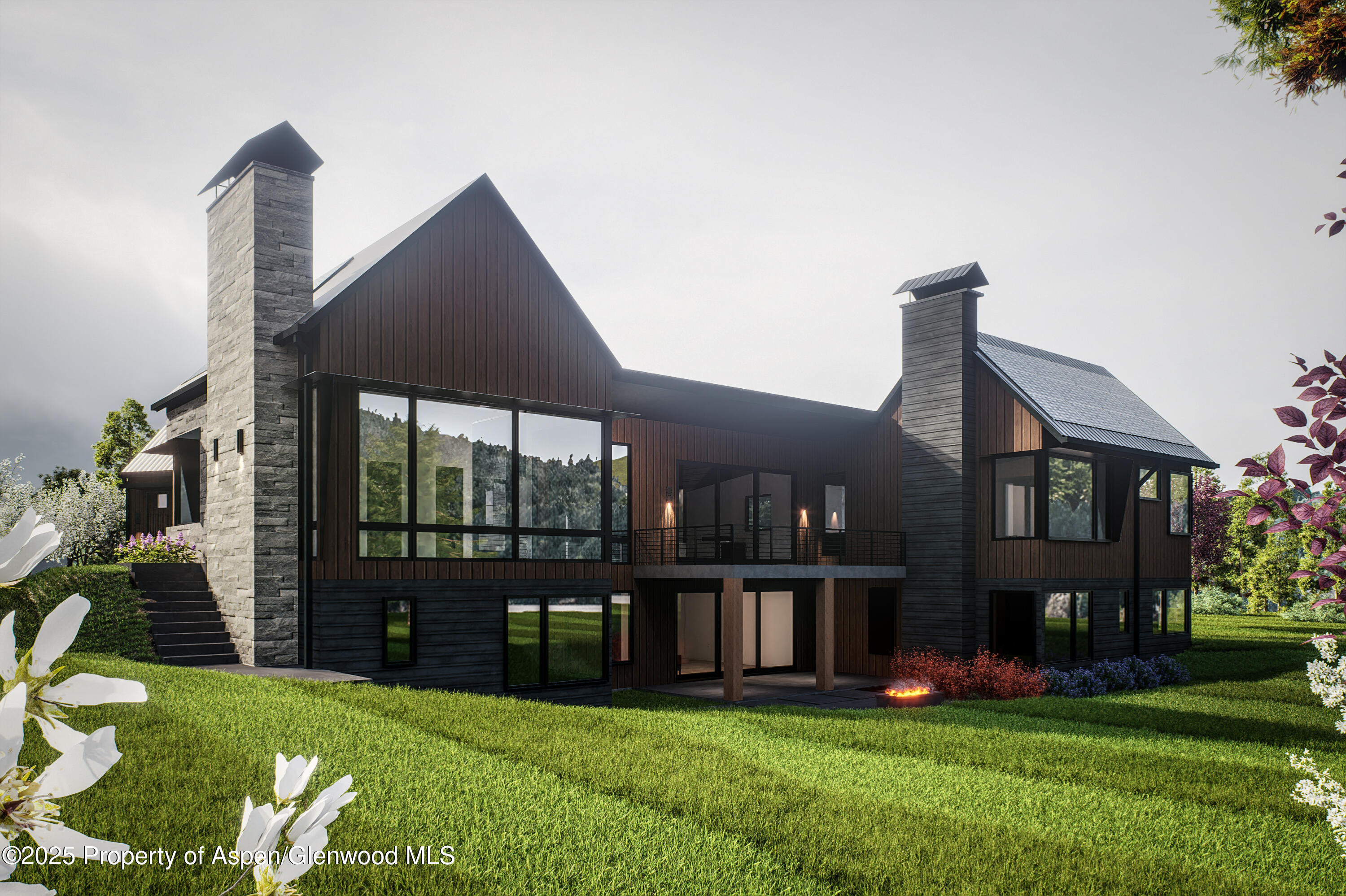 782 Perry Ridge Carbondale, CO 81623 - Photo 14 of 30 a view of a house with backyard and porch