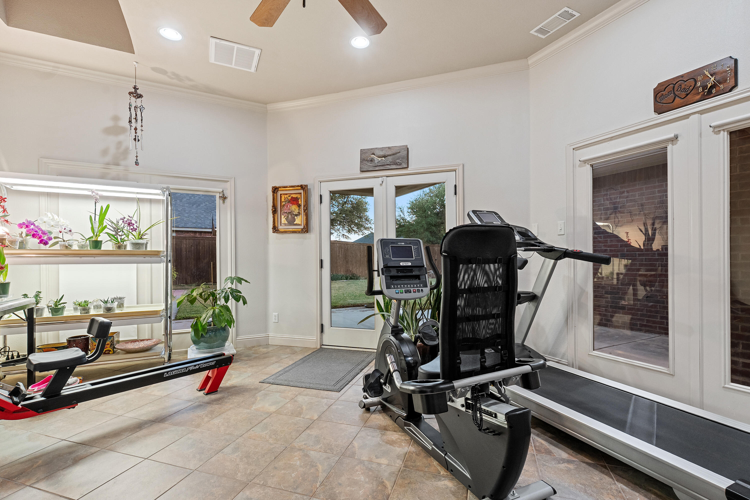 7502 Norfolk Avenue Lubbock, TX 79423 - Photo 30 of 41 a view of a room with gym equipment