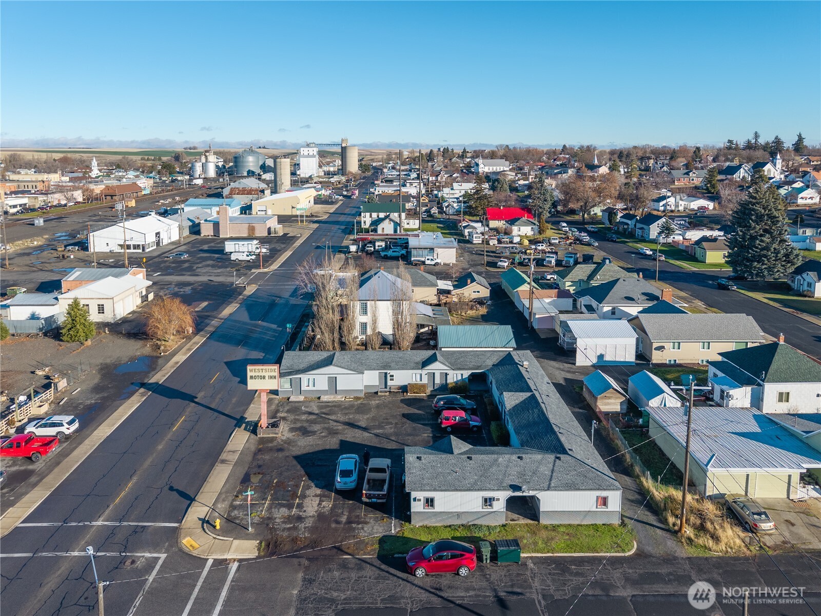 407 West 1st Avenue Ritzville, WA 99169 - Photo 6 of 26 an aerial view of a city