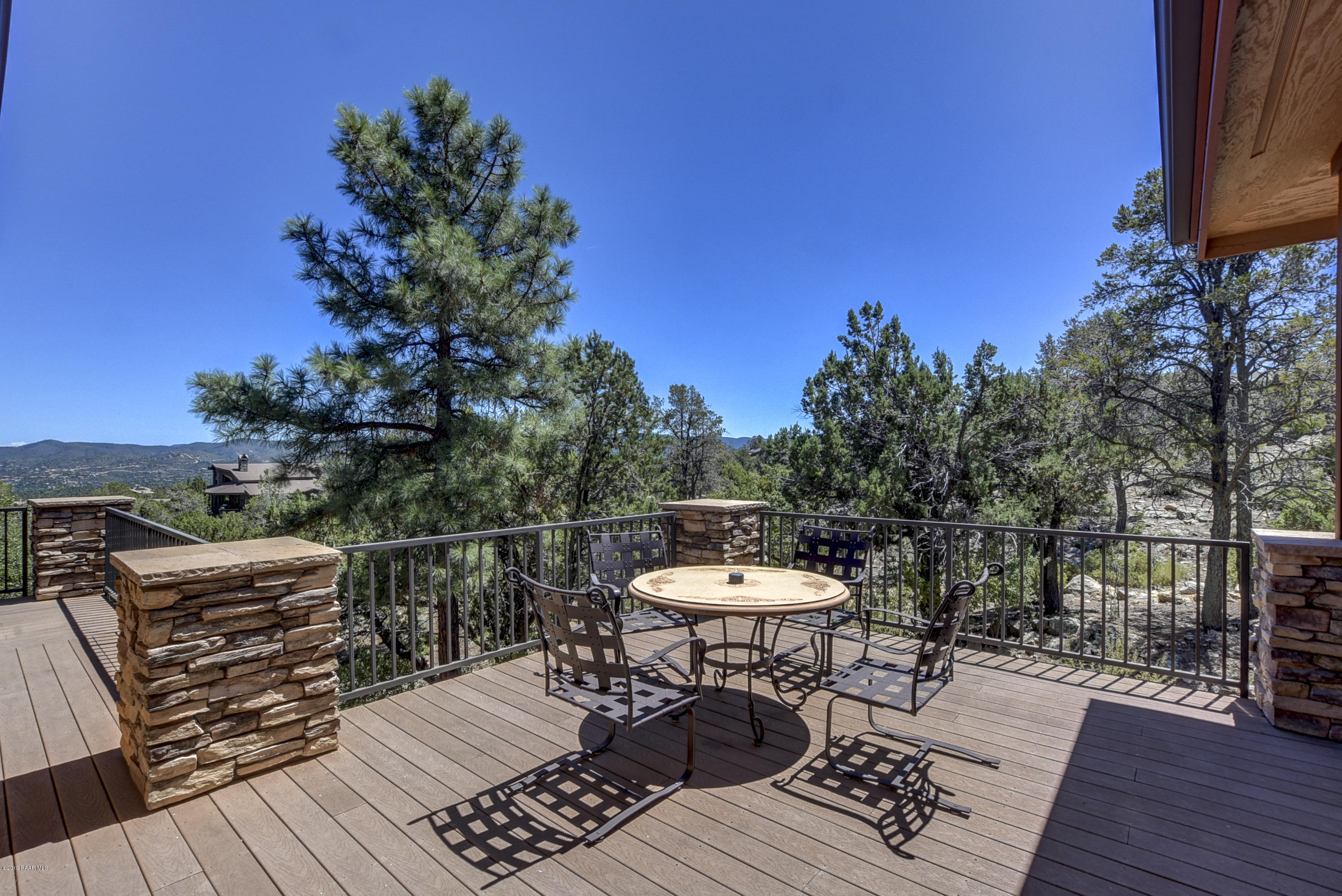 2180 Forest Mountain Road Prescott, AZ 86303 - Photo 33 of 47 Uncovered Back Deck