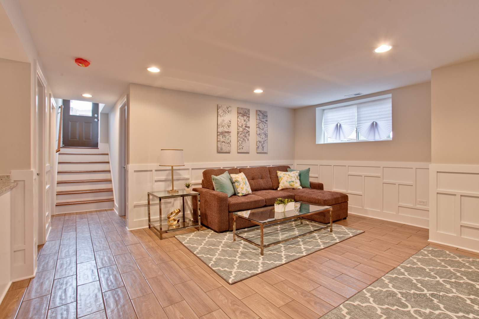 10459 South Troy Street Chicago, IL 60655 - Photo 20 of 24 a living room with furniture and wooden floor
