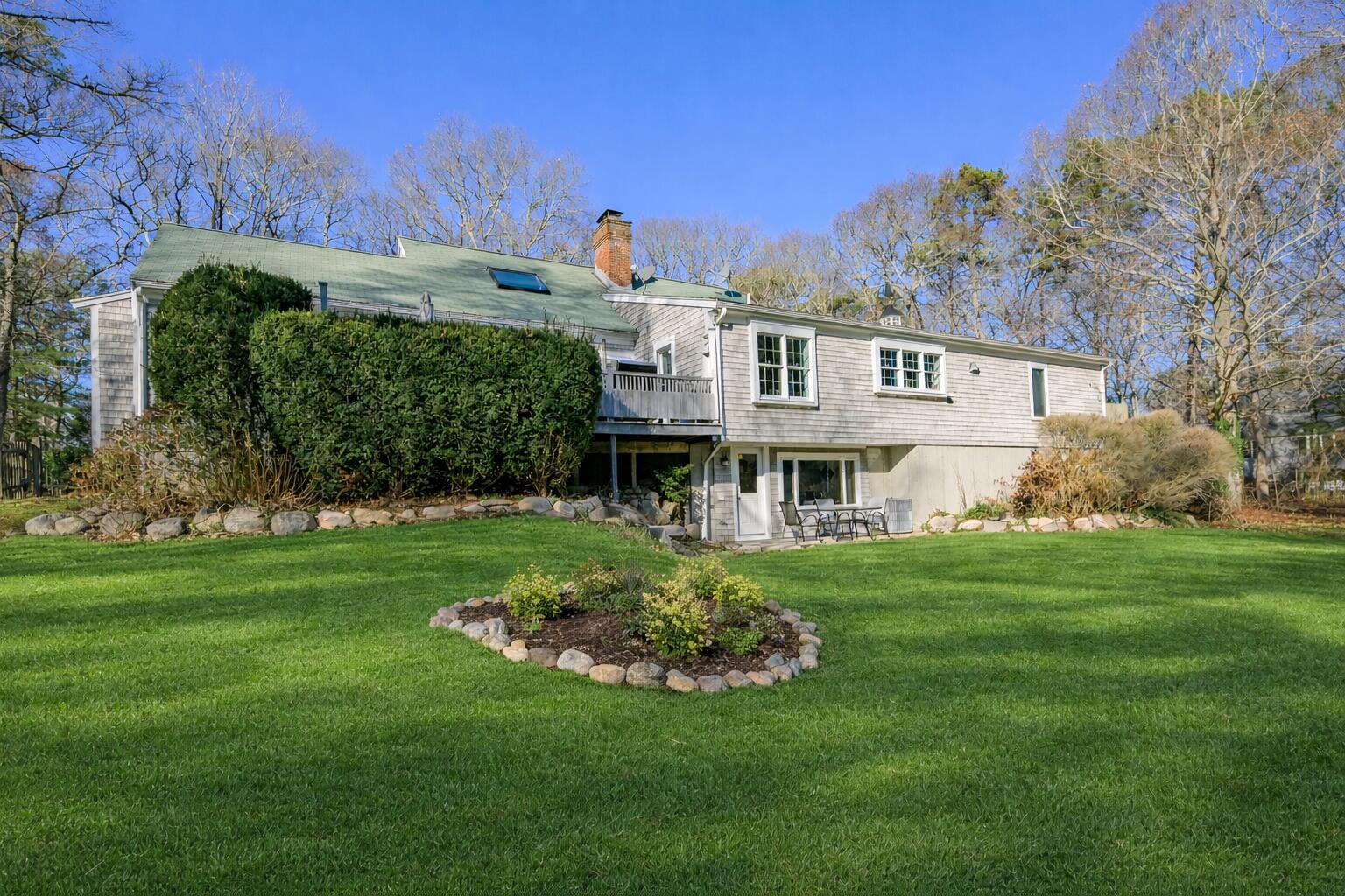 578 Huckins Neck Road Centerville, MA 02632 - Photo 38 of 51 Backyard retreat of a Cape Cod home