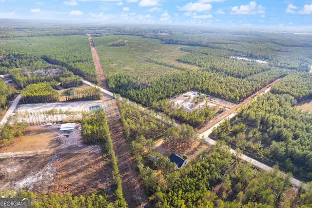 a view of an outdoor space and a yard