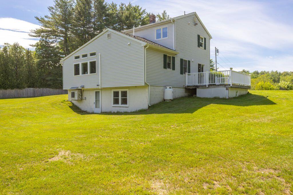 33 McLellan Road Gorham, ME 04038 - Photo 47 of 50 Back/Side of house