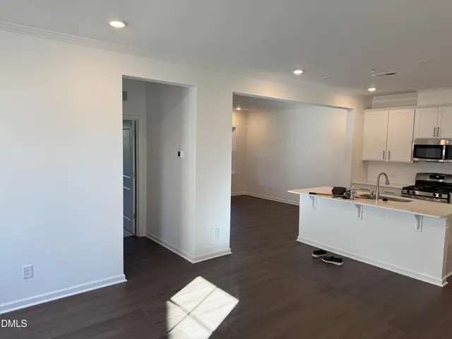 a view of a house with an door