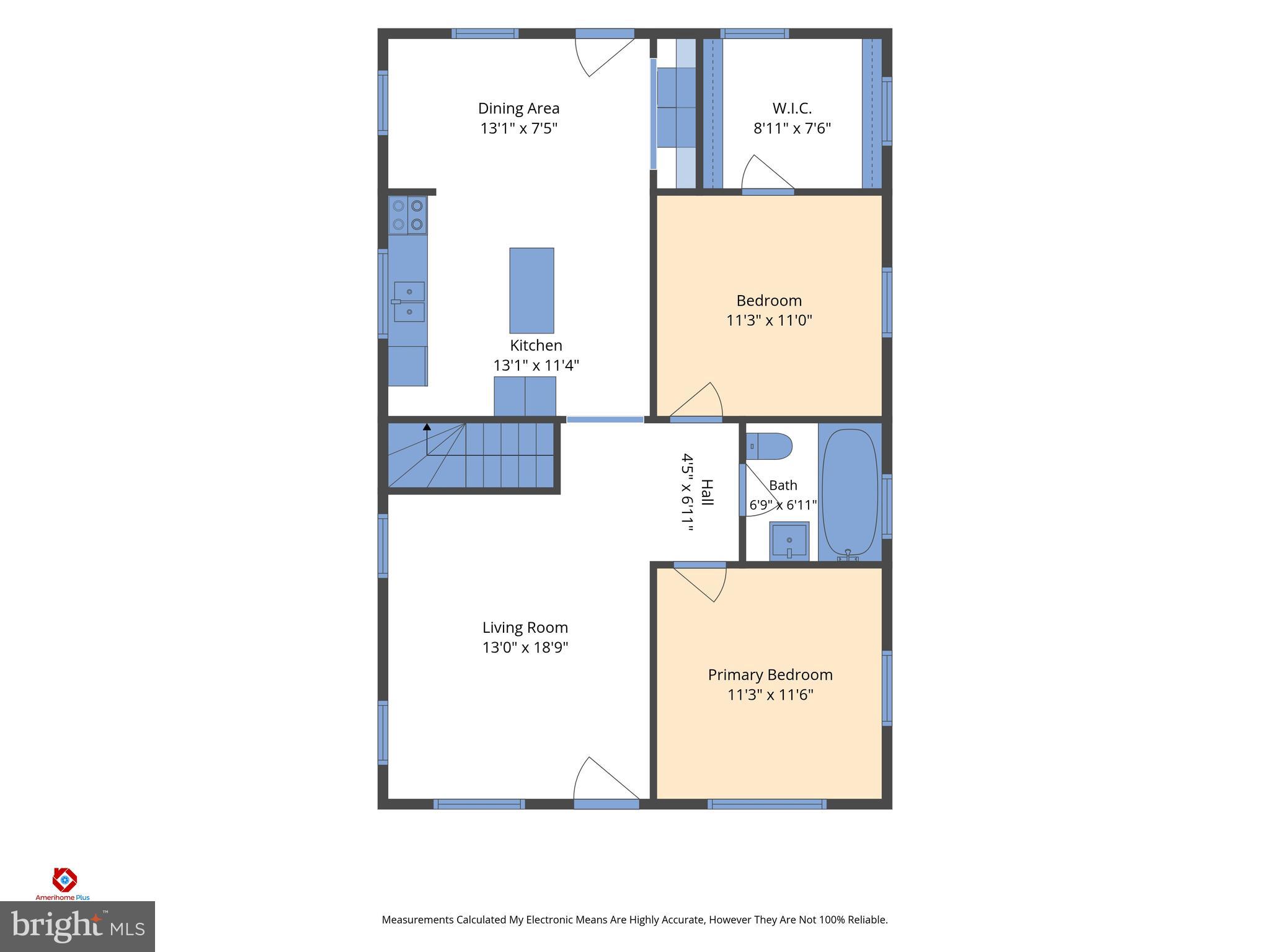 13832 Post Oak Road Spotsylvania, VA 22551 - Photo 61 of 62 Main level floor plan