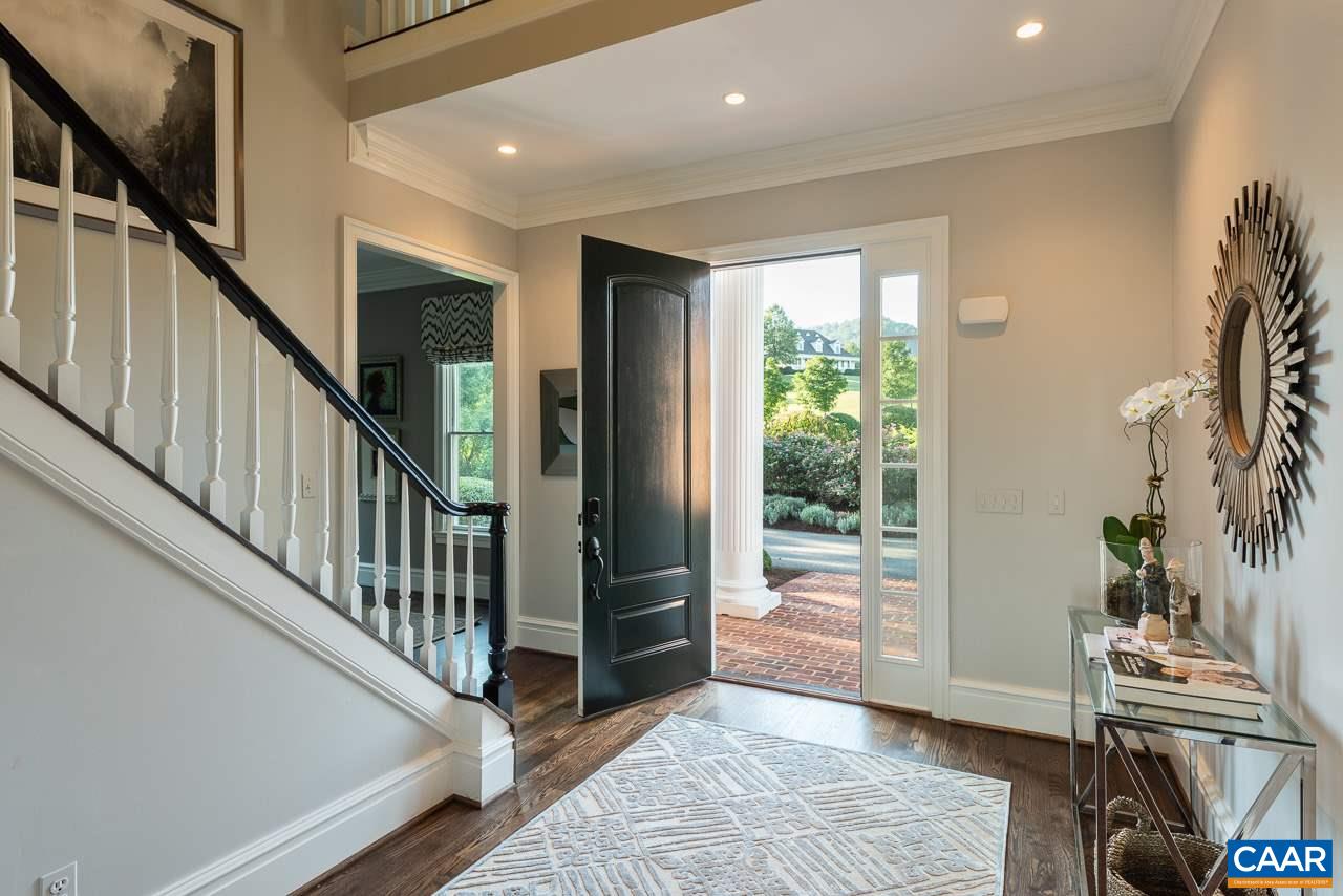 3520 Rocks Mill Lane Charlottesville, VA 22903 - Photo 3 of 50 a view of a hallway with wooden floor and stairs