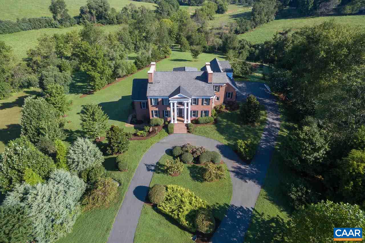 3520 Rocks Mill Lane Charlottesville, VA 22903 - Photo 41 of 50 an aerial view of a house