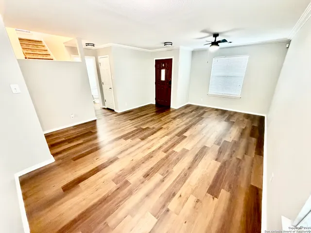 a view of empty room