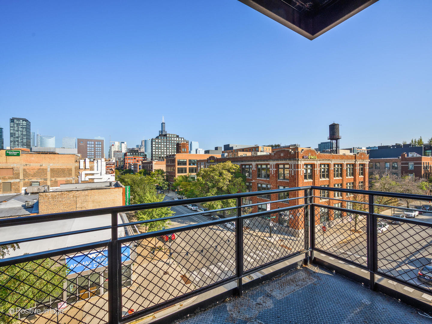 1260 West Washington Boulevard, Unit 404 Chicago, IL 60607 - Photo 23 of 26 a view of a balcony with city view
