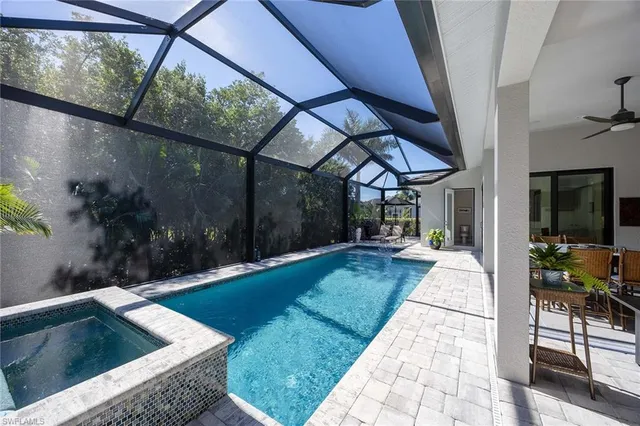 a view of yard with patio