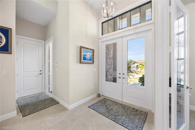 a view of an entryway