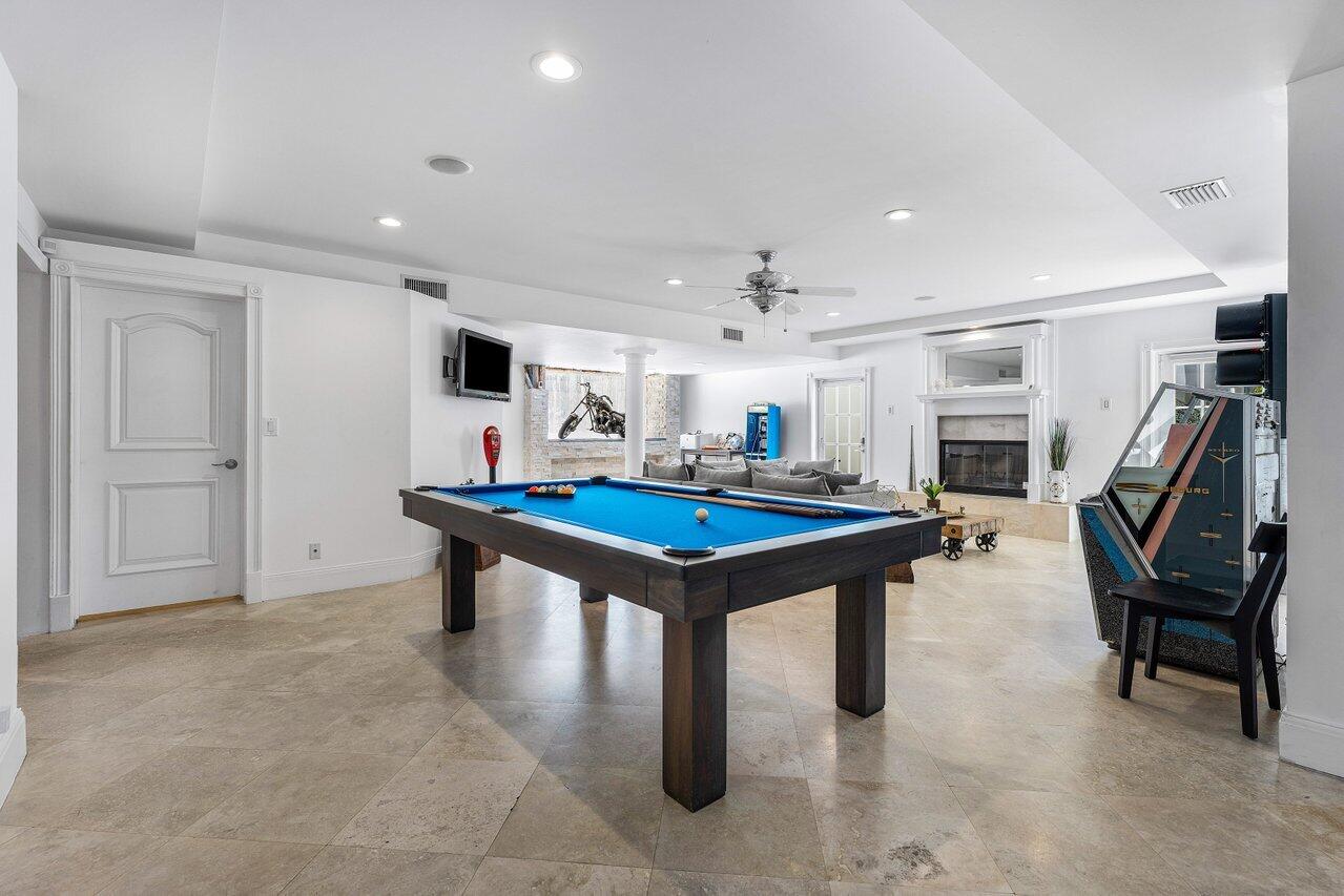 6080 Old Ocean Boulevard Ocean Ridge, FL 33435 - Photo 36 of 50 a room with furniture and pool table