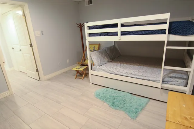 a bathroom with a tub