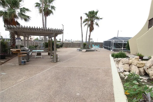 a view of a swimming pool