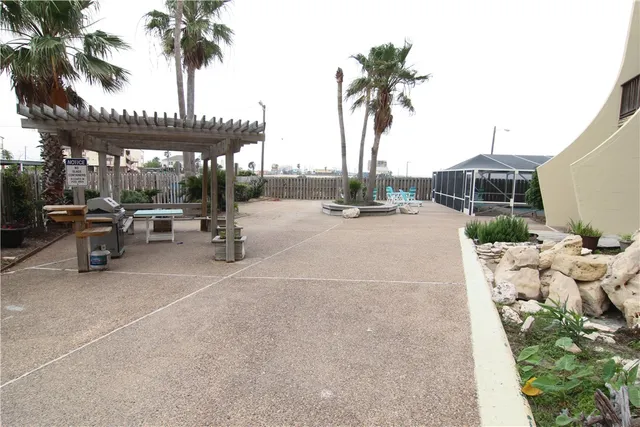 a view of a swimming pool