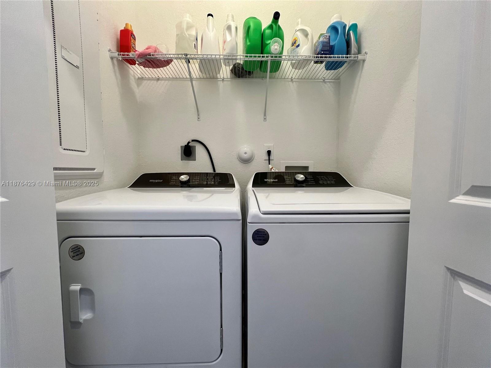 13371 Southwest 287th Street Homestead, FL 33033 - Photo 27 of 37 a utility room with dryer and washer