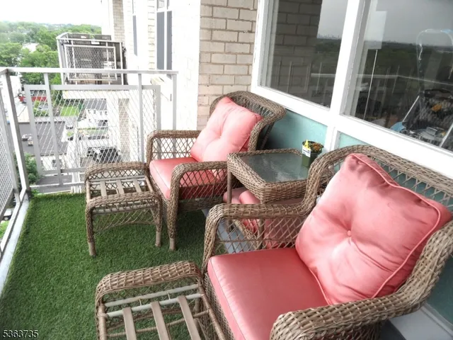 a view of balcony with outdoor space