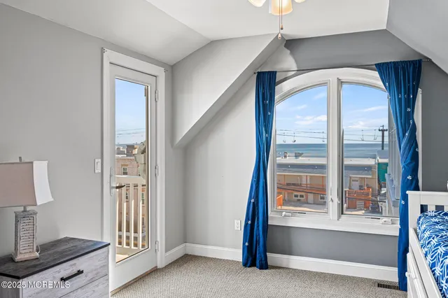 a view of a storage in a room