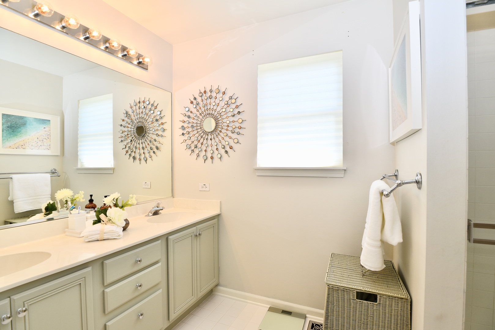 1389 Lily Cache Lane Bolingbrook, IL 60490 - Photo 29 of 45 a bathroom with a sink mirror and