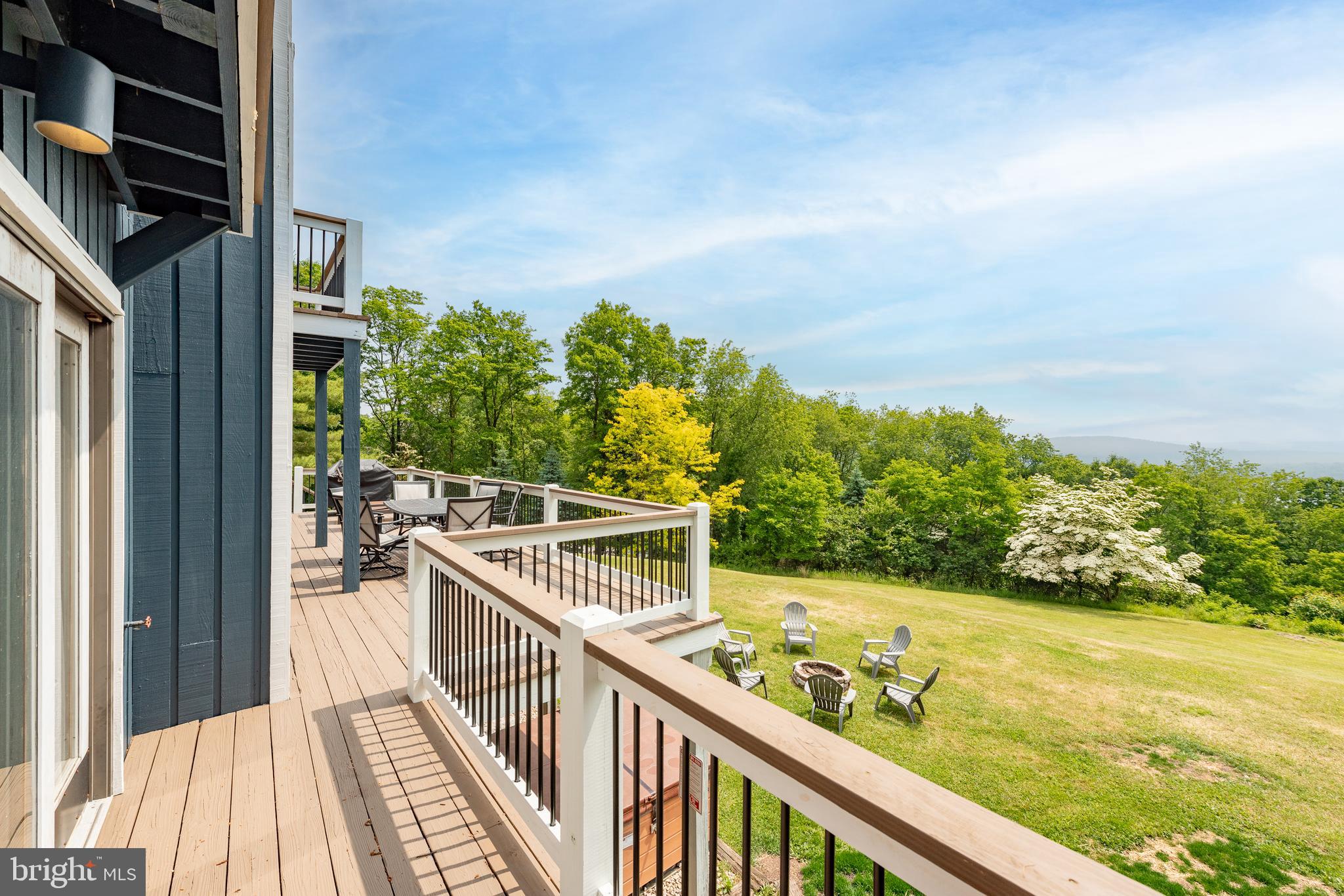 467 Paradise Ridge Road Oakland, MD 21550 - Photo 55 of 64 a view of a balcony with an ocean view