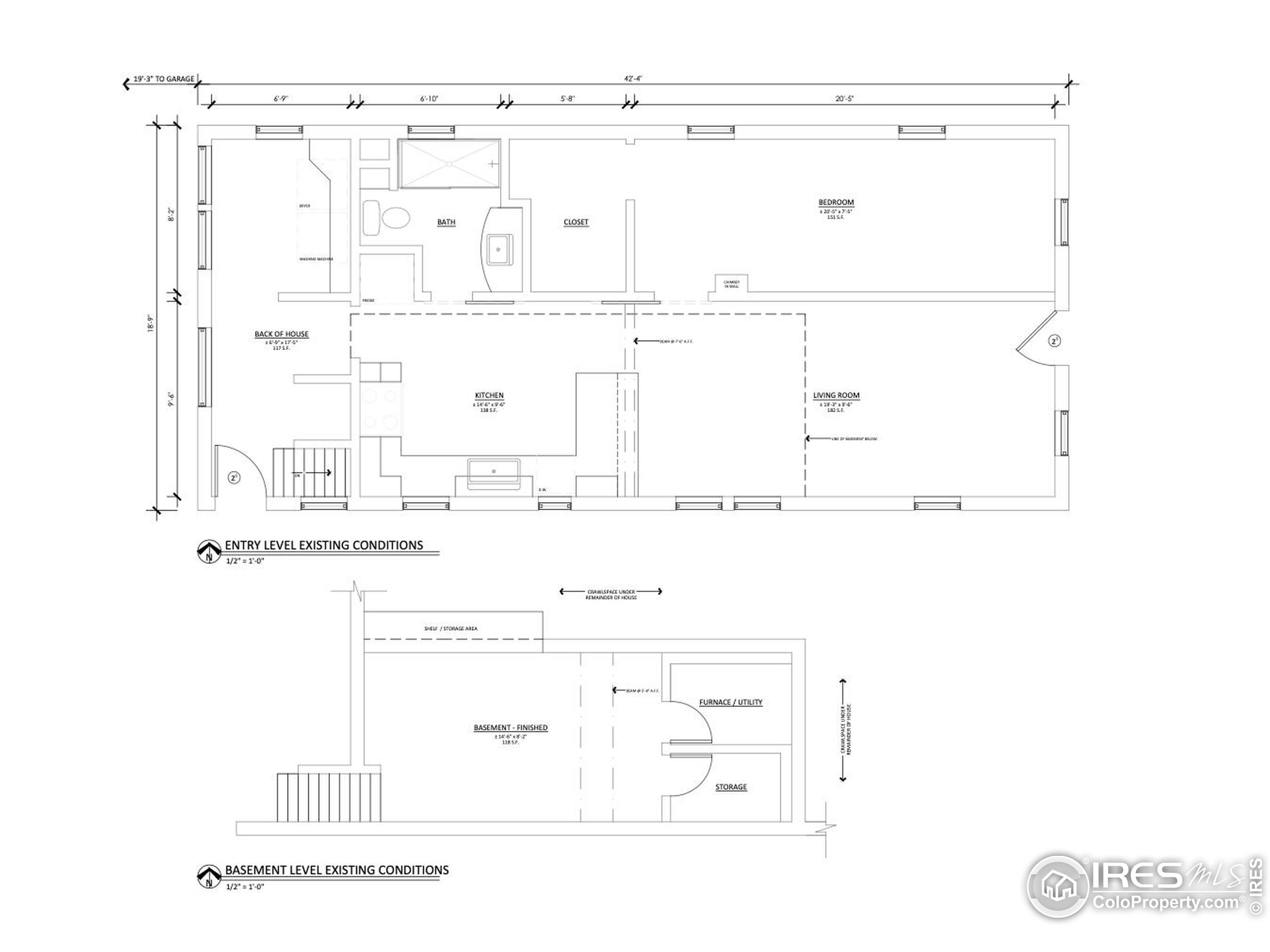4635 Elm Court Denver, CO 80211 - Photo 30 of 30 a black and white photo of a mirror