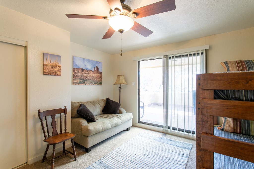 541 D Sand Bend Kerrville, TX 78028 - Photo 28 of 41 a living room with furniture and a window