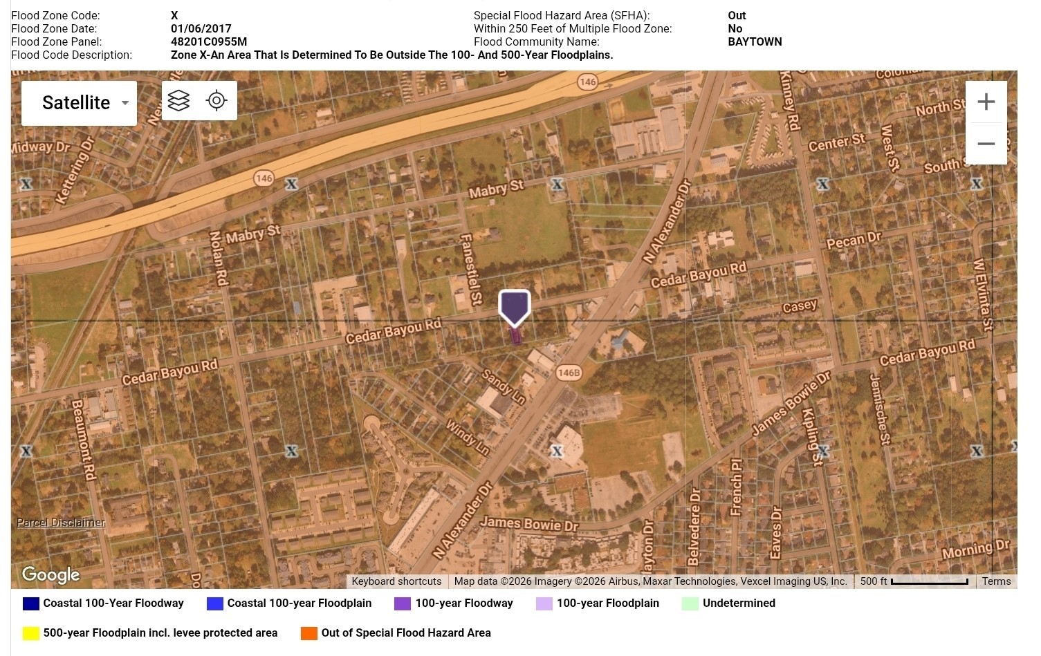 0 Cedar Bayou Road Baytown, TX 77520 - Photo 2 of 2 a black and white photo of a room