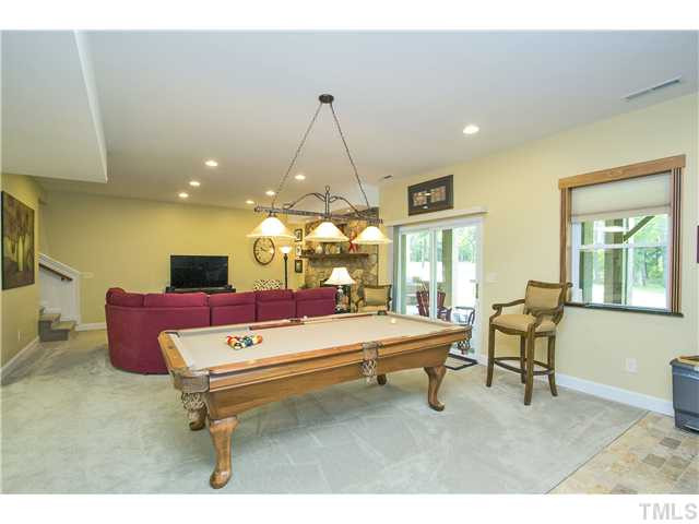 10117 Hampton Road Rougemont, NC 27572 - Photo 23 of 25 Large finished basement with so much space, upgrades galore! Basement