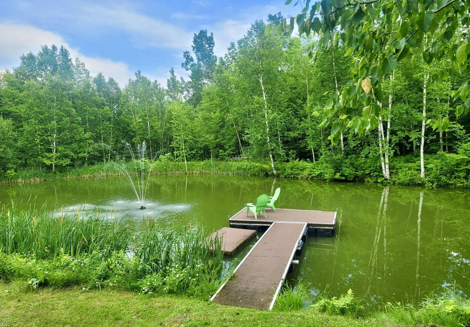 419 Williamsburg Road Brownville, ME 04414 - Photo 15 of 105 Pond from deck